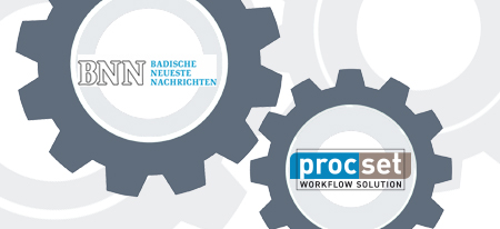 Badische Neueste Nachrichten produced with the ProcSet Workflow Solution