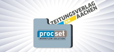 The “Zeitungsverlag Aachen” introduces the digital job folder of ProcSet.